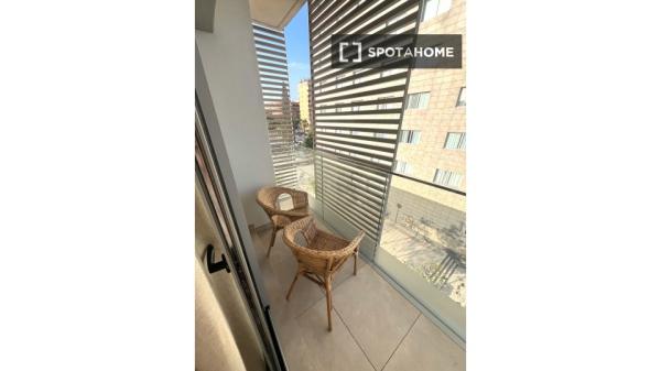 Apartamento de 1 dormitorio en alquiler en Benalua, Alicante