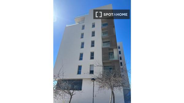 Apartamento de 1 dormitorio en alquiler en Benalua, Alicante