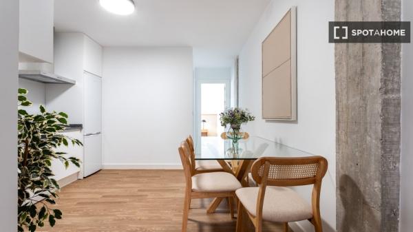 Apartamento completo de 1 dormitorio en Málaga