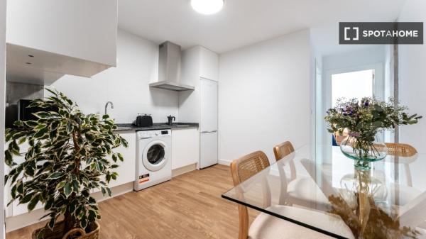 Apartamento completo de 1 dormitorio en Málaga