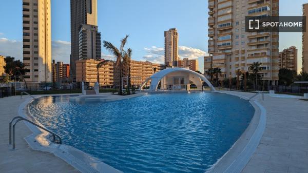 Apartamento entero de 2 dormitorios en Benidorm