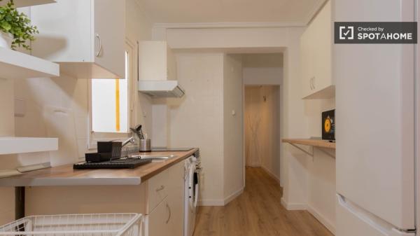 Apartamento de 1 dormitorio en alquiler en Benimaclet, Valencia