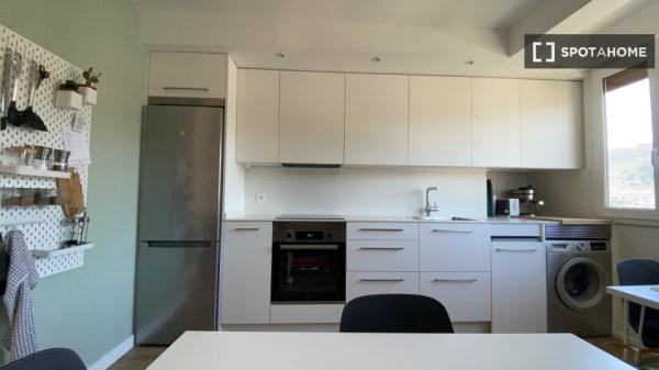 Apartamento entero de 1 dormitorio en Donostia