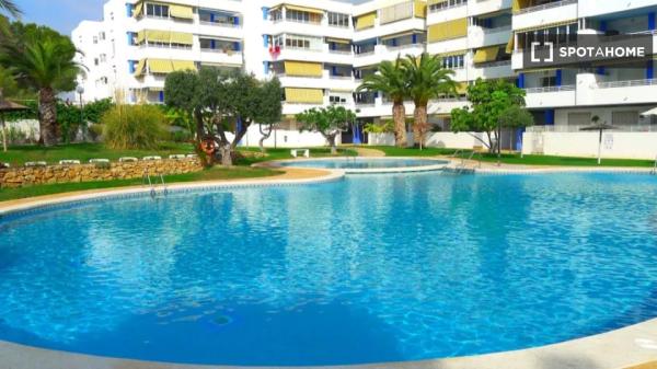 Apartamento entero de 1 dormitorio en Villajoyosa