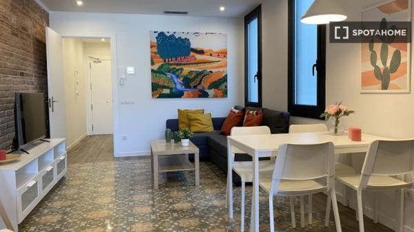 Apartamento entero de 1 dormitorio en Barcelona