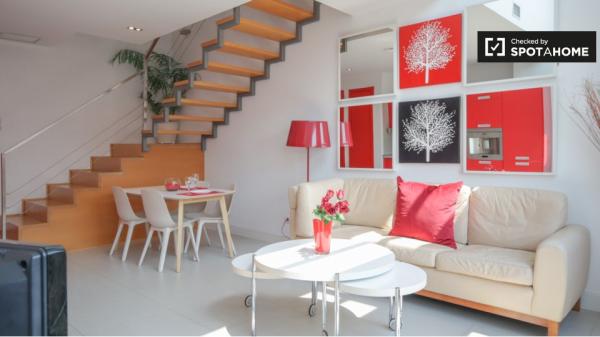 Estudio apartamento en alquiler en Fuencarral - El Pardo, Madrid.