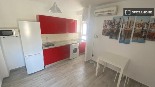 Habitación luminosa con terraza integrada + cama doble para estudiante