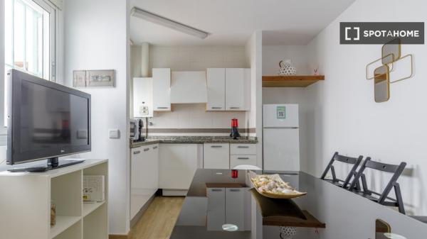 Apartamento completo de 1 dormitorio en Málaga