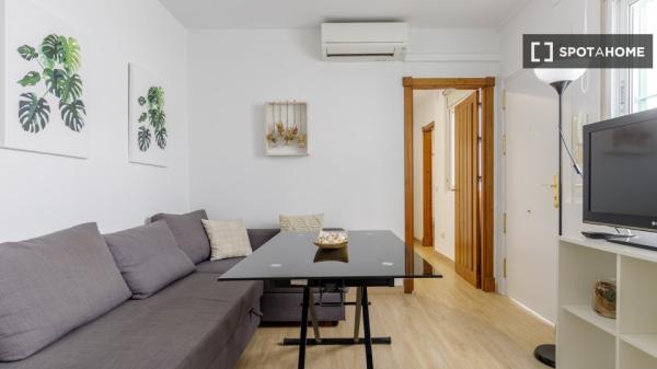 Apartamento completo de 1 dormitorio en Málaga