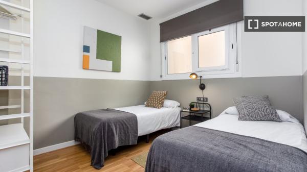 Piso de 2 habitaciones en el centro de Barcelona