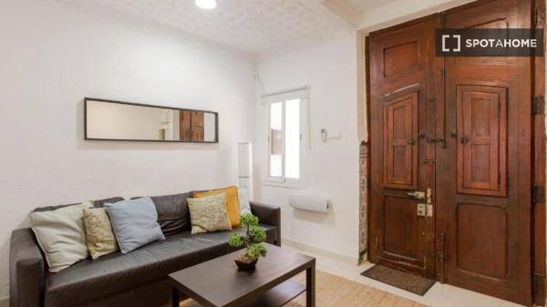 Apartamento entero de 1 dormitorio en València