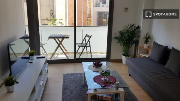 Apartamento entero de 1 dormitorio en Barcelona