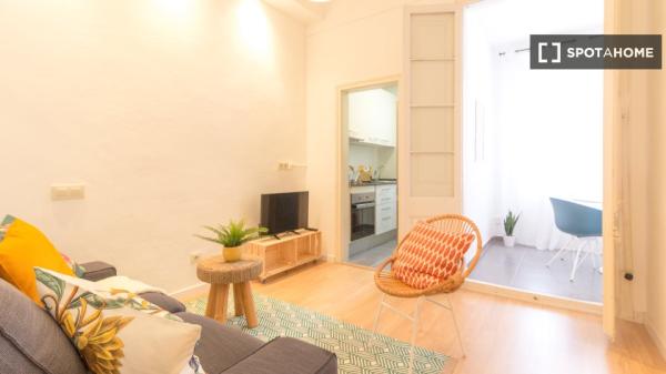 Apartamento entero de 3 habitaciones en Barcelona.