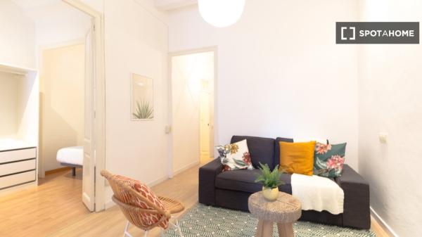 Apartamento entero de 3 habitaciones en Barcelona.