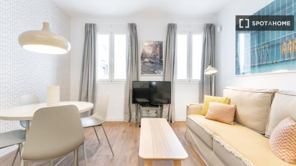 Apartamento entero de 1 habitaciones en Madrid