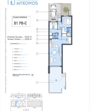 RESIDENCIAL MYKONOS apart