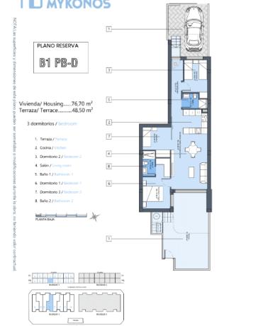 RESIDENCIAL MYKONOS apart