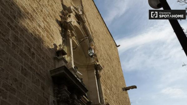 Soleado estudio en alquiler en Ciutat Vella, Valencia