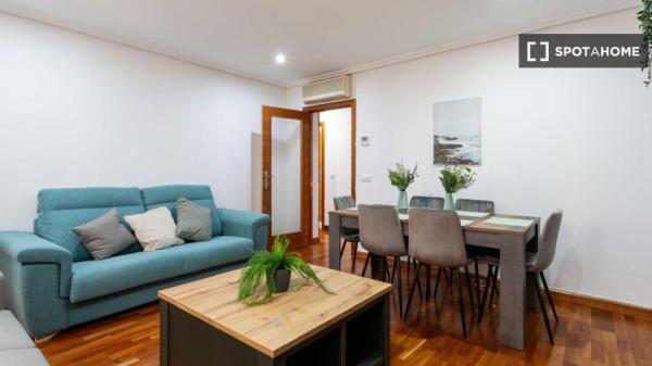 Apartamento de 2 dormitorios en alquiler en Madrid