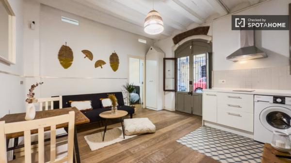 Apartamento de 1 dormitorio en alquiler en Barceloneta