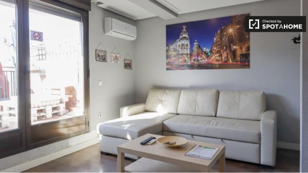 Apartamento de 1 dormitorio en alquiler en Sol, Madrid