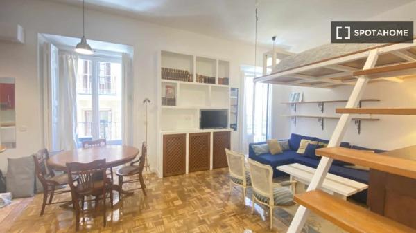 Apartamento de 1 dormitorio en alquiler en Opera, Madrid