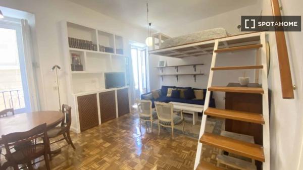 Apartamento de 1 dormitorio en alquiler en Opera, Madrid