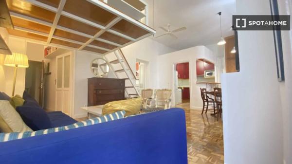 Apartamento de 1 dormitorio en alquiler en Opera, Madrid