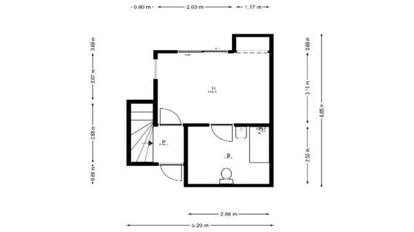 Chalet pareado en calle Sauce, 35