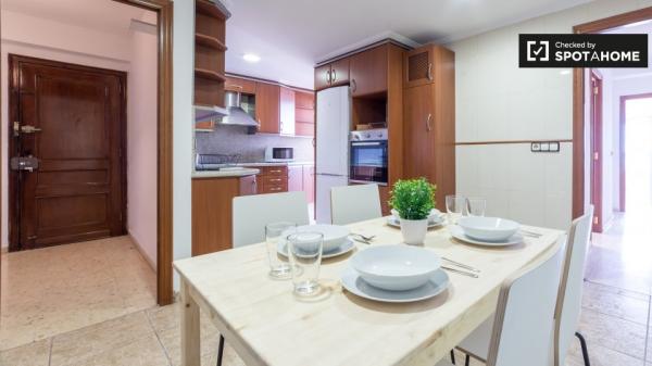 Apartamento amueblado de 5 dormitorios Camins al Grau Valencia