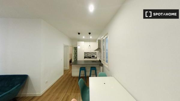 Apartamento de 2 dormitorios en alquiler en Madrid