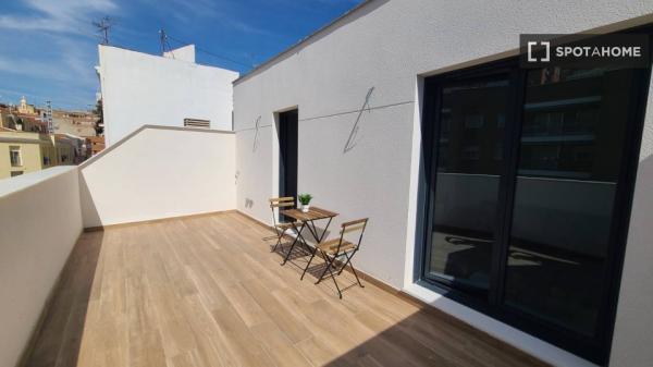 Apartamento de 1 dormitorio en alquiler en Madrid