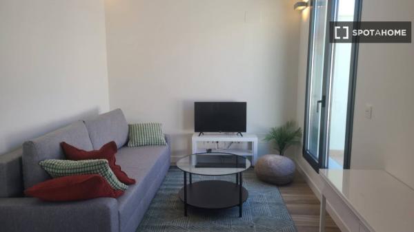 Apartamento de 1 dormitorio en alquiler en Madrid