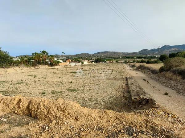 Terreno en Pedanías Oeste