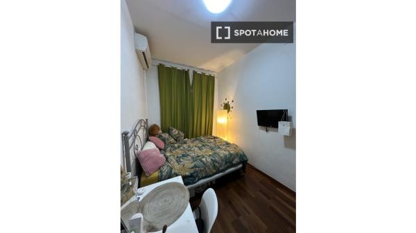 Habitación en piso compartido en barcelona.