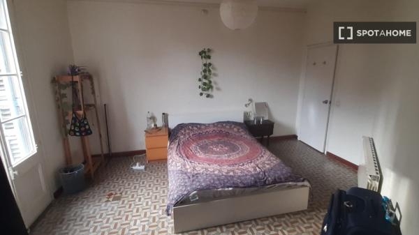 Habitación en piso compartido en barcelona.