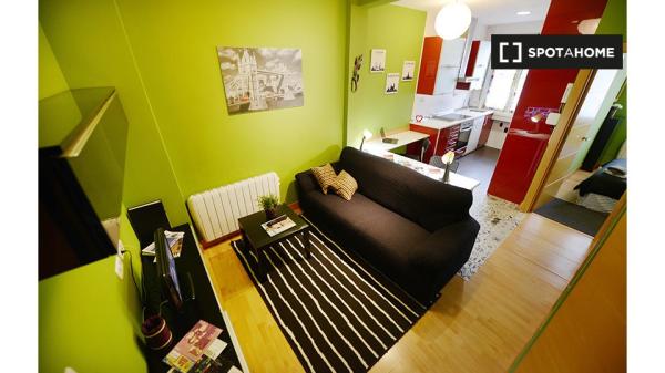 Quarto amplo em apartamento compartilhado em Rekalde, Bilbao