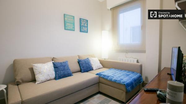 Se alquila habitación ordenada en un apartamento de 4 dormitorios en Deusto, Bilbao