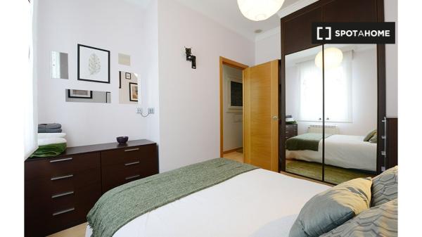 Apartamento de 1 quarto para alugar em Abando, Bilbao