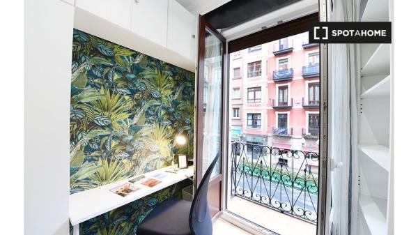 Apartamento de 1 quarto para alugar em Abando, Bilbao