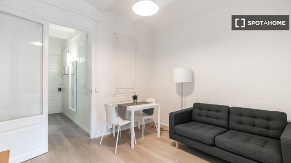 Appartement entièrement meublé près du parc du centre de Poblenou