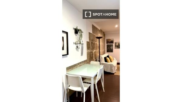 Apartamento de 1 quarto para alugar em Santiago De Vigo, Vigo