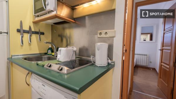 Apartamento entero de 1 habitaciones en Madrid