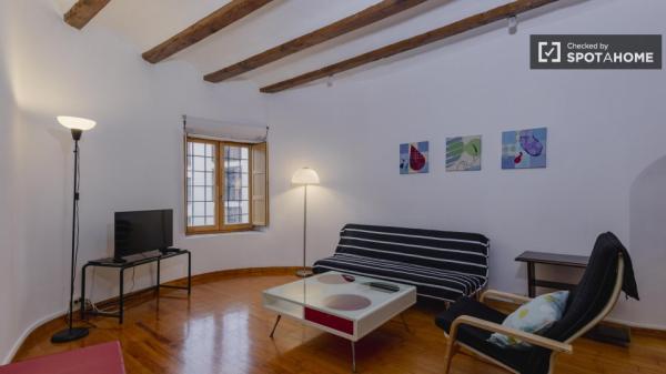 Apartamento entero de 1 dormitorio en València