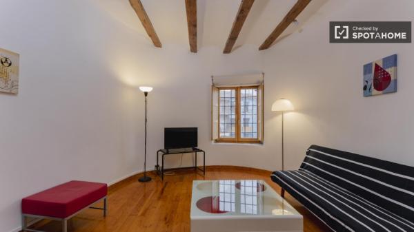 Apartamento entero de 1 dormitorio en València