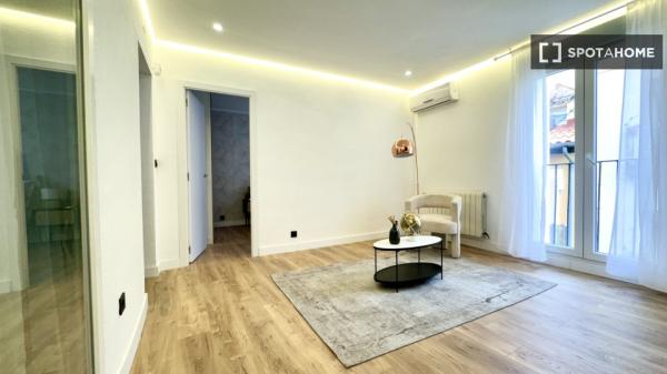 Habitación en piso compartido en madrid.