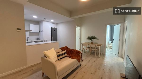 Habitación en piso compartido en barcelona.