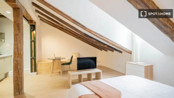 Apartamento estudio en bonito co-living en Madrid Centro