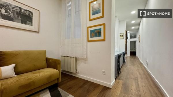 Apartamento entero de 1 habitaciones en Madrid