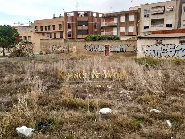 Terreno en bulevar de Teulada